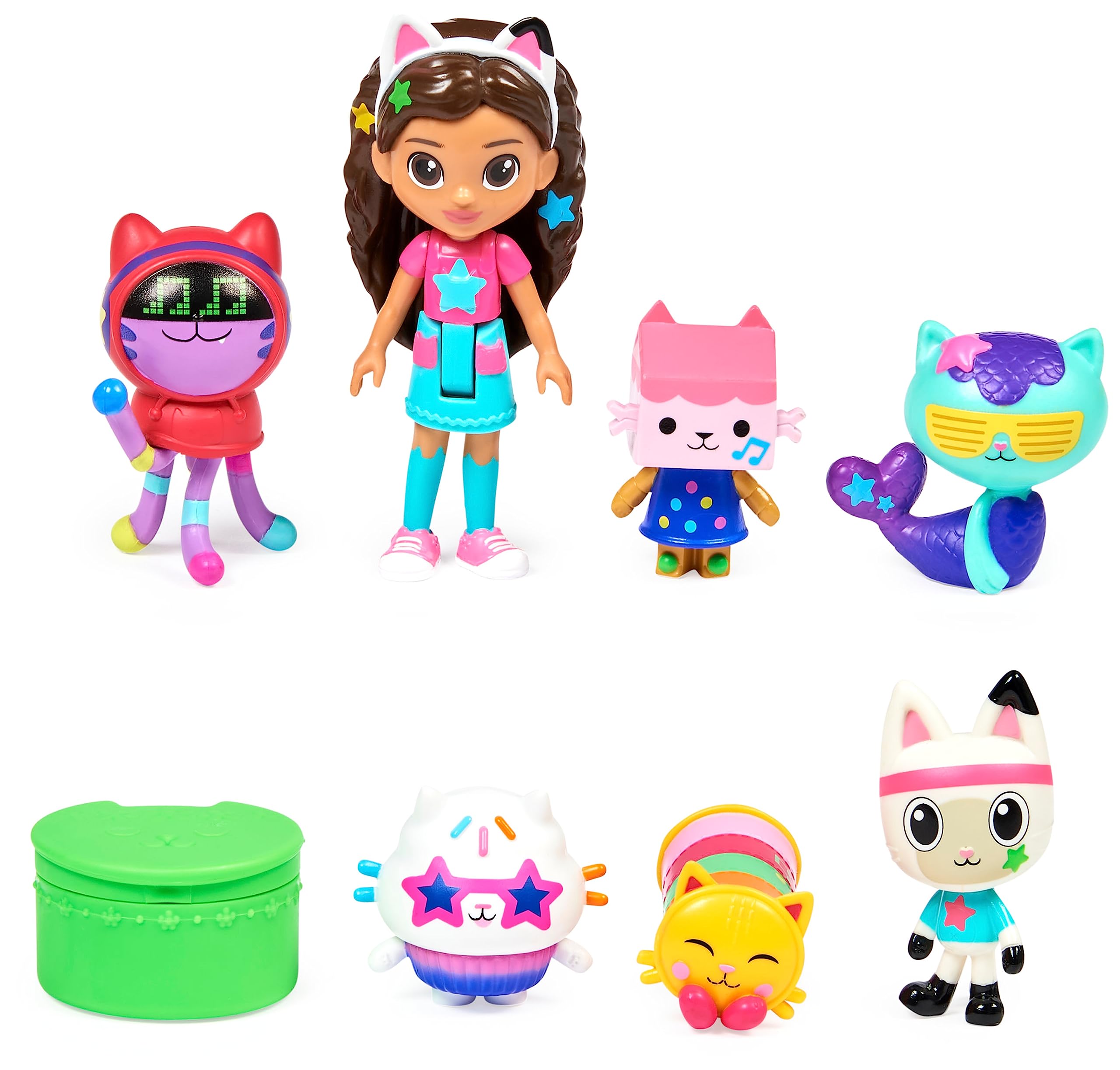 9-Piece Gabby's Dollhouse Dance Party Theme Figure Set $6.80 + Free Shipping w/ Prime or on $35+