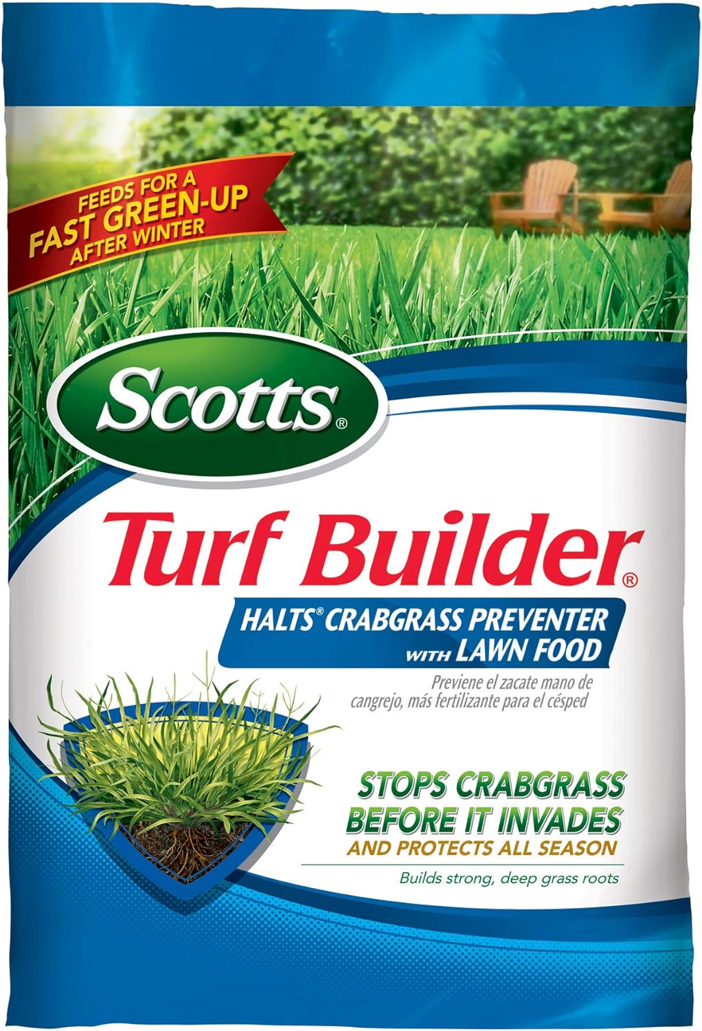 13.35-Lbs Scotts Turf Builder Halts Crabgrass Preventer w/ Lawn Fertilizer $18