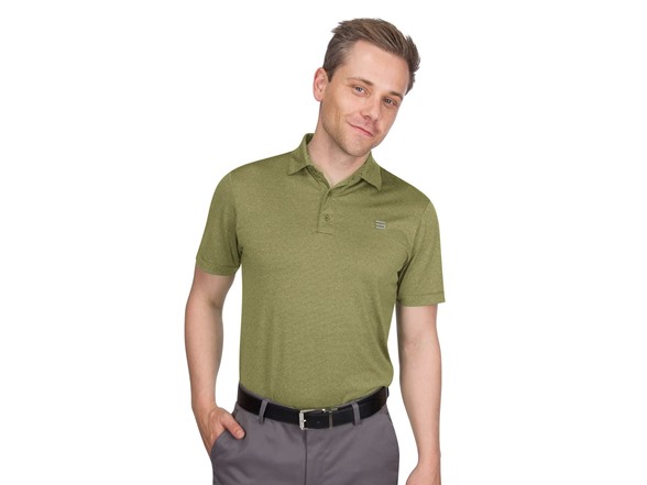 Three Sixty Six Men's Golf Polo Shirt (4 Colors, Size S-3XL) $13 + Free Shipping w/ Prime