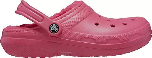 Crocs Men's or Women's Classic Fuzz-Lined Clogs (Hyper Pink, Size 6-11) $25.17 & More + Free Shipping on $49+