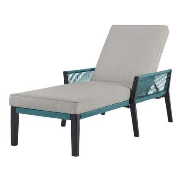 Hampton Bay Heather Glen Outdoor Lounge Chair w/ Stone Grey Cushions $74.75 & More + Free Shipping
