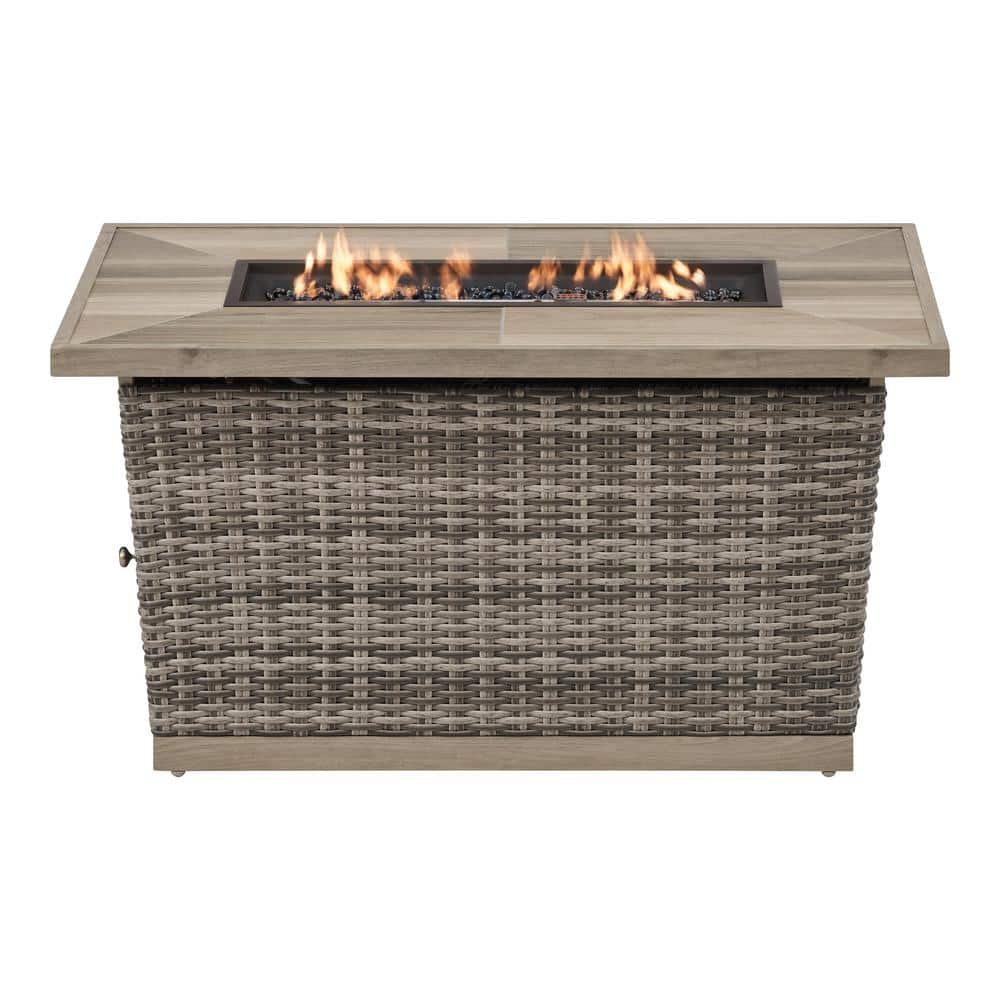 Home Decorators Collection Avondale 40K BTU Steel Propane Fire Pit (26"W x 25"H) $100 + Free Shipping