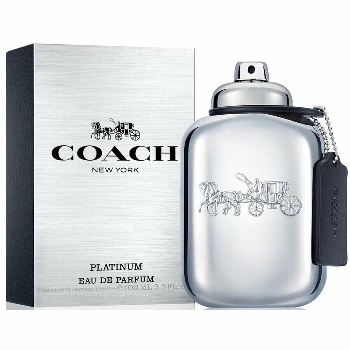 3.3-Oz Coach New York Platinum Men's Cologne $33 + Free Shipping