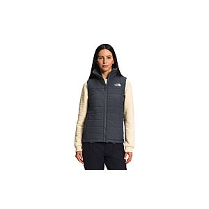 The North Face Women s Mossbud Insulated Reversible Vest Grey