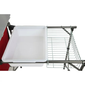 Ozark Trail Deluxe Camp Kitchen w Storage Sink Table