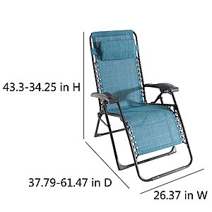 Sonoma Goods For Life Anti Gravity Patio Chair 10 Colors 50