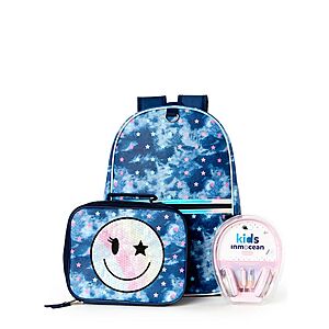 InMocean 6 Piece Kids Dino Backpack Set 20 3 Piece Tie Dye
