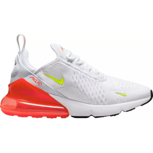 Nike Women s Air Max 270 Shoes White Volt or Black Volt Size 6