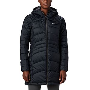 Columbia Women s Karis Gale Long Jacket Stone Black Peach or