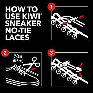 Kiwi sneaker cheap no tie laces