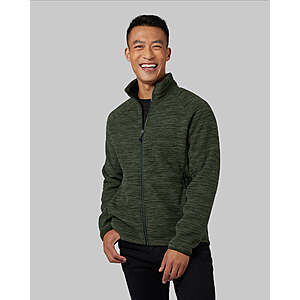 32 degrees men's sherpa deals lined full zip hoodie
