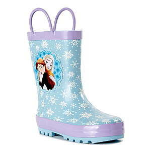 Disney Frozen Girls' Rain Boots (Size 5/6 to 13/1) $  15 + Free Shipping w/ Walmart+ or on $  35+