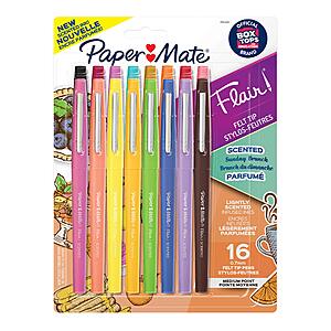 16-Count Paper Mate Flair Scented Felt Tip Pens $10.60 w/ S&S