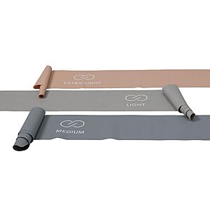 3-Pack Calia Flexibility Bands (X-Light, Light, Medium) $10.98 + Free Shipping