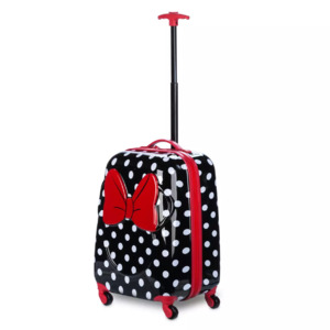 20" Minnie Mouse Bow Rolling Hard Side Luggage $  42 + Free Shipping