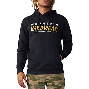 Mountain Hardwear Men's MWH Logo Pullover Hoodie (Black or Caspian) from $27.27 + Free Shipping on $49+
