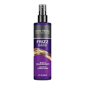 8-Oz John Frieda Frizz Ease Leave-In Conditioner $5.18 w/ S&S + Free Shipping w/ Prime or on $35+