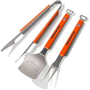 3-Piece You the Fan BBQ Sets (Denver Broncos, WV Mountaineers, Tampa Bay) $9.58 & More + Free Shipping on $49+