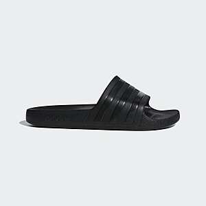 adidas Men's or Women's Adilette Aqua Slides (Black) $  10.50 + Free Shipping