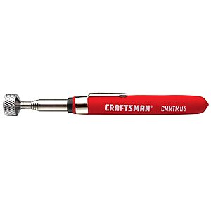 Craftsman 24" Extendable Magnetic Pickup Tool (Lifts Up to 2-lbs.) $6 