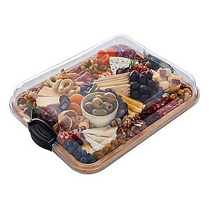 Farberware Build-A-Board Bamboo Charcuterie Board with Locking Plastic Cutting Board Lid $17.50 & More + Free Store Pickup at Kohl's