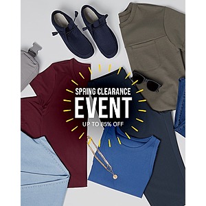 32 Degrees Spring Clearance Event + Free Shipping on $24+