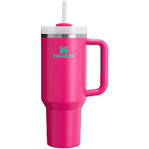 40-Oz Stanley Quencher Stainless Steel Water Bottle (Passion Pink) $24.99 + Free Shipping w/ Prime or on $35+