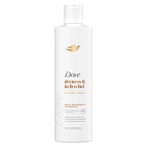 12-Oz Dove Dryness & Itch Relief Pyrithione Zinc Shampoo $1.70 w/ Subscribe & Save