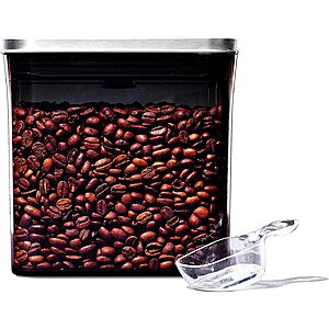 1.7-Quart OXO Steel POP Coffee Container w/ Scoop .79 + Free Shipping w/ Prime or on +