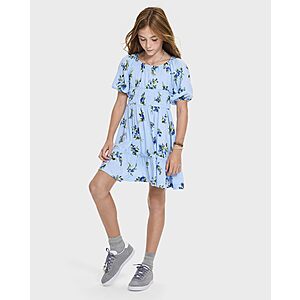 The Children's Place Girls' Short Sleeve Smocked Summer Dress (Breeze Floral) $7.74 + Free Shipping w/ Prime or on $35+