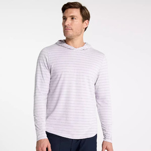 VRST Men's Essential Hooded Long Sleeve Shirt (L, XL, XXL, Misted Lilac) .75 + Free Shipping