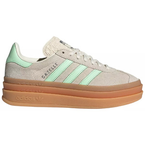 adidas Kids' Gazelle Bold Shoes (White/Green) $44.97 + Free Shipping on $49