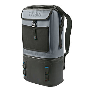 24-Can Titan Deep Freeze Backpack Cooler (Charcoal)  + Free S&H on +