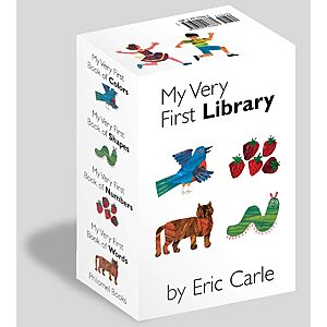 4-Pack My Very First Library Kids' Board Book Set $10.80 + Free Shipping w/ Prime or on $35+