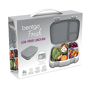 Bentgo Fresh Leak-Proof Lunch Box (Gray) 