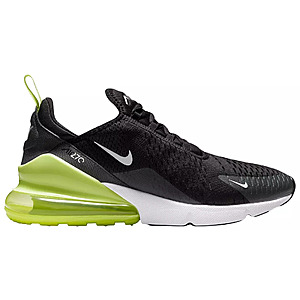 Nike Men's Air Max 270 Shoes (Lt Lemon Twist/Black) .15 + Free Shipping