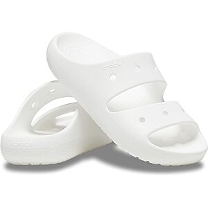 Crocs Men's or Women's Classic Sandals 2.0 (White) $12.86 + Free Shipping