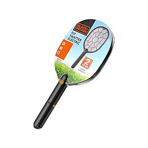 Black+Decker Fly Swatter Electric Racket  + Free Shipping w/ Prime