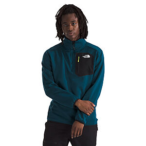 The North Face Men's or Women's Crest 1/4 Zip Fleece Jacket (2 Colors)  Free Shipping on +
