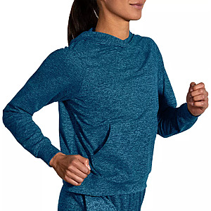 Brooks Women's Luxe Hoodie (Blue) $44.97 & More + Free Shipping on $49