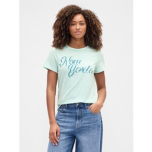 Gap Factory: Women's Graphic T-Shirts $4, Men's T-Shirt $4.80 & More + Free Shipping on $50+