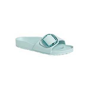 Birkenstock Women's Madrid Big Buckle EVA Slide Sandals (Surf Green) $23.80 + Free Shipping