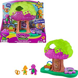 Barney's World Lights & Sounds Treehouse Playset $14.49 + Free Shipping w/ Prime or on $35+
