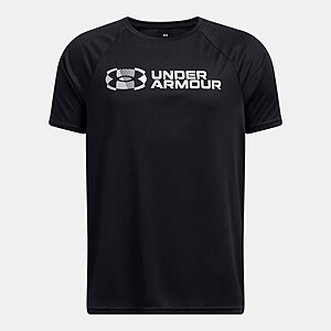 Under Armour Boys' Short Sleeve T-Shirts (Various) $7.65 + Free Shipping