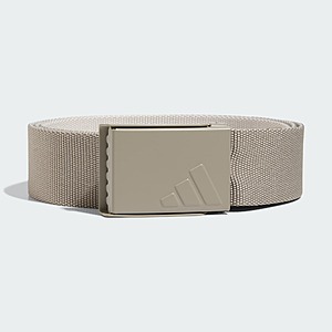 adidas Men's Reversible Webbing Belt (Putty Beige/Alumina) $7.80 + Free Shipping
