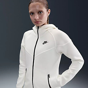 Nike Women's Sportswear Tech Fleece Windrunner Full-Zip Hoodie (Sail) $53.98 + Free Shipping