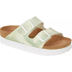 Papillio by Birkenstock Women's Arizona Flex Platform Birko-Flor Sandals (Khaki) $62.97 + Free Shipping