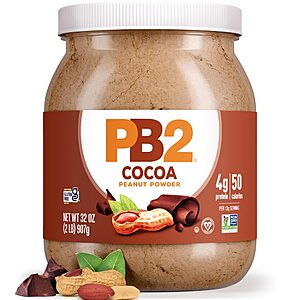 Select Accounts: 2-lb PB2 Powdered Cocoa Peanut Powder $12.20 w/ Subscribe & Save