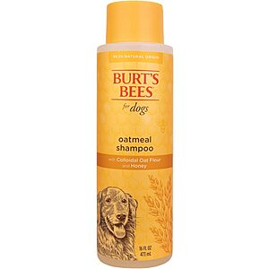 16-Oz Burt's Bees for Dogs Oatmeal Shampoo $3.81 w/ S&S + Free Shipping w/ Prime or on $35+