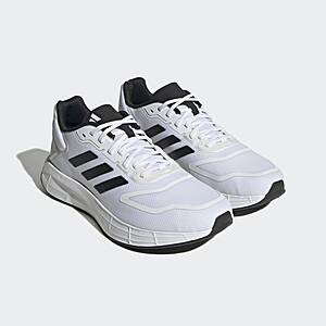 adidas Men's Duramo 10 Running Shoes (Limited Sizes, White/Black) $19.20 + Free Shipping